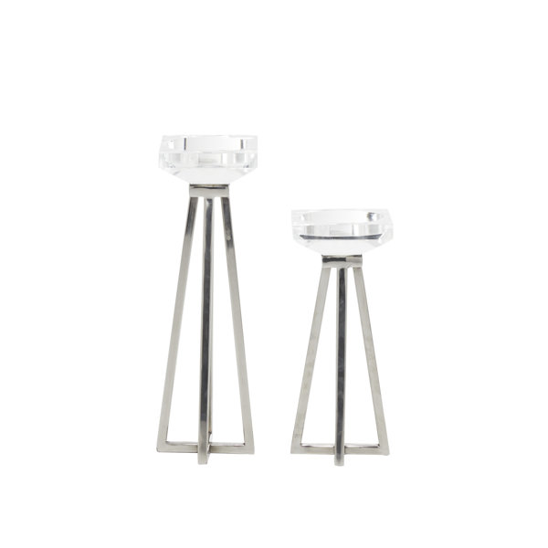 Mercer41 12.75'' H Stainless Steel Tabletop Votive Holder Wayfair